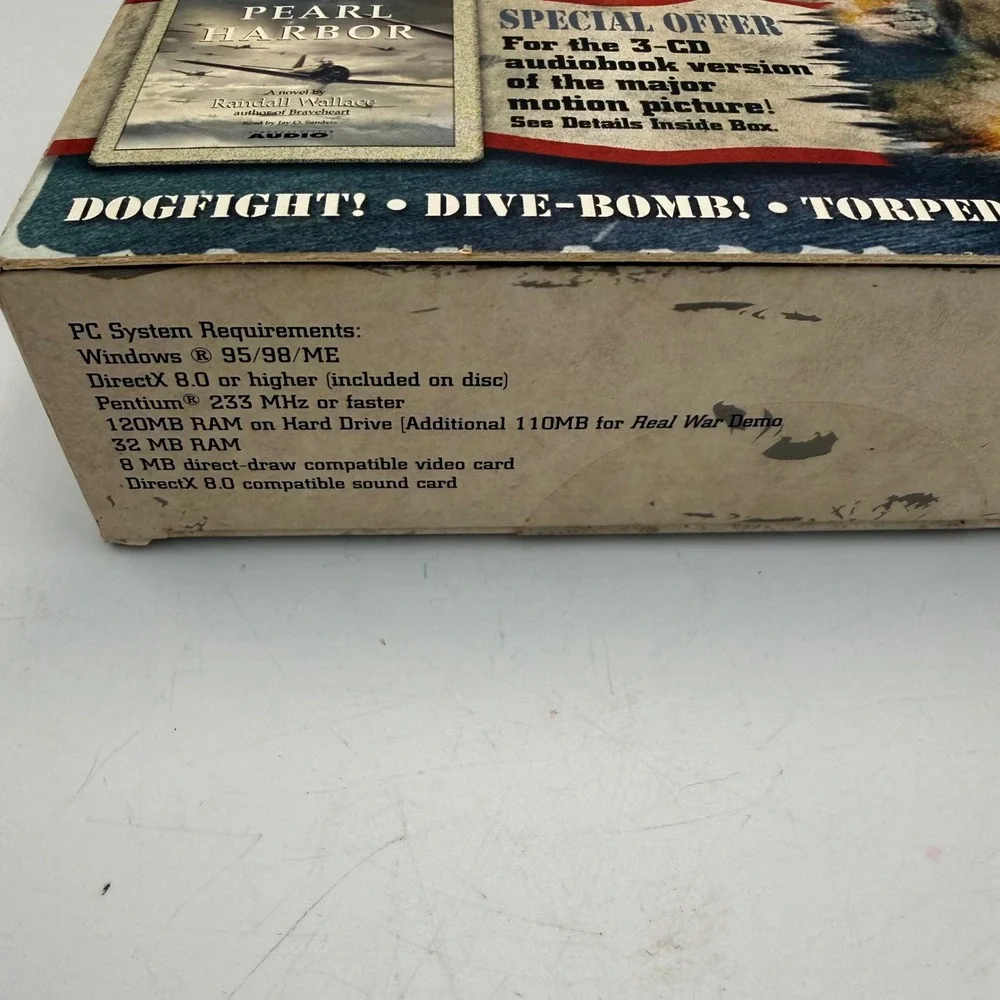 Pearl Harbor Zero Hour PC Game Big Box WWII Flight Combat 2001 New Sealed